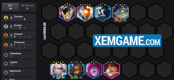 ĐTCL 14.4: Thử nghiệm với đội hình Cơ Điện Can Trường reroll lvhyfr0g screenshot 5