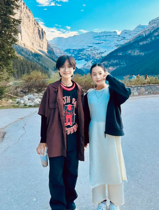 Gia đình Lý Hải - Minh Hà ăn mừng sinh nhật 9 tuổi của cậu út Mio, nhưng anh cả Rio mới là nhân vật