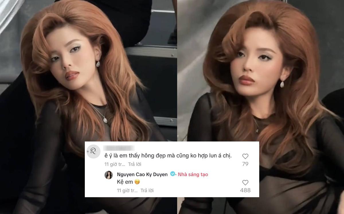 Hoa hậu Kỳ Duyên đáp trả Hoa hậu Kỳ Duyên đáp trả