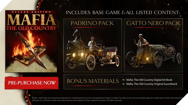 Mafia: The Old Country Ra Mat Trailer Gameplay Hoan Chinh Dau Tien, An Dinh Ngay Phat Hanh 4 Mafia: The Old Country Ra Mắt Trailer Gameplay Hoàn Chỉnh Đầu Tiên, Ấn Định Ngày Phát Hành 4