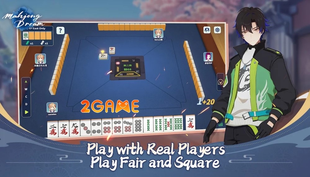 Mahjong Dream – Game mạt chược anime ra mắt phiên bản tiếng Anh mahjong dream 3