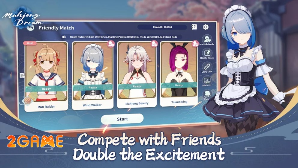 Mahjong Dream – Game mạt chược anime ra mắt phiên bản tiếng Anh mahjong dream 5