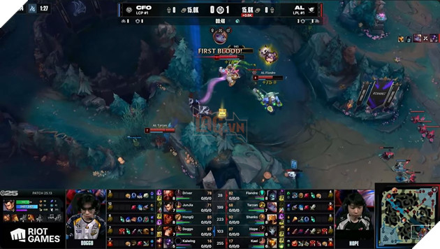 MSI 2025: Anyone's Legend Khẳng Định Sức Mạnh, CFO Kết Thúc Hành Trình Tại Giải Đấu Lớn 3