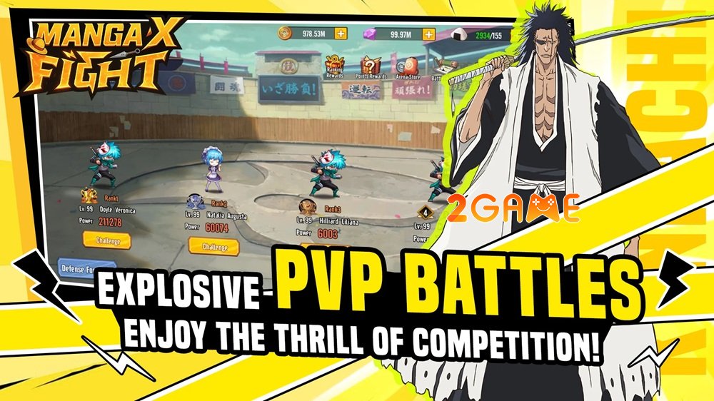 Manga X Fight biến những trang truyện tranh sống động thành hiện thực mangaxfight 1