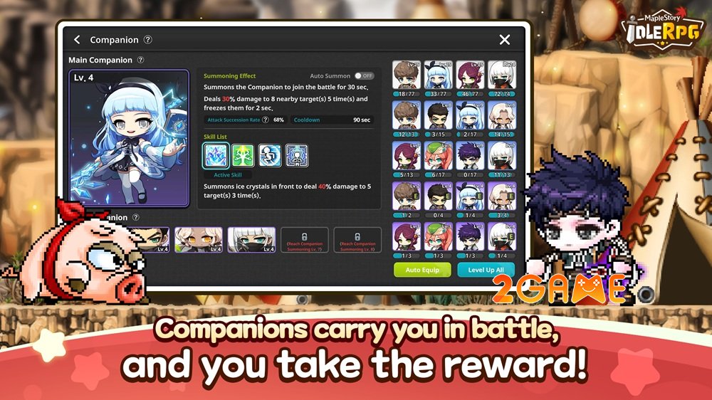 MapleStory: Idle RPG – Thế giới MapleStory huyền thoại tái sinh trong diện mạo mới maplestory idle rpg 6