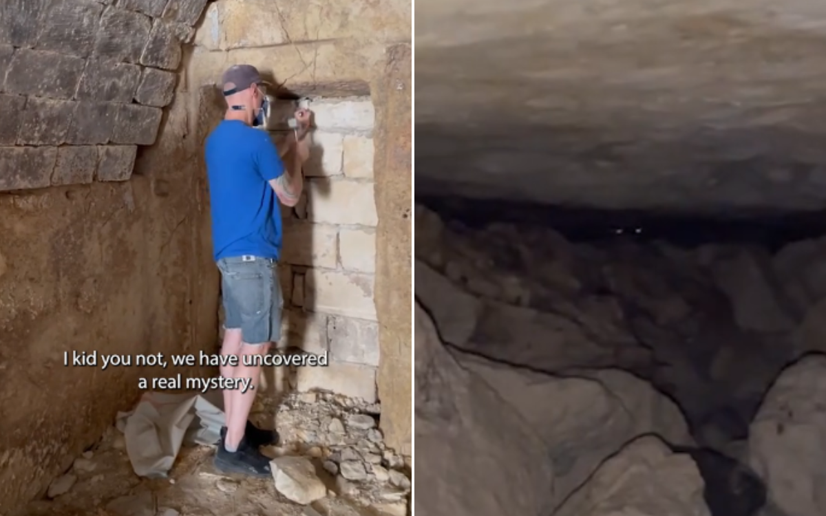 Cả nhà rợn tóc gáy khi xem lại video khám phá