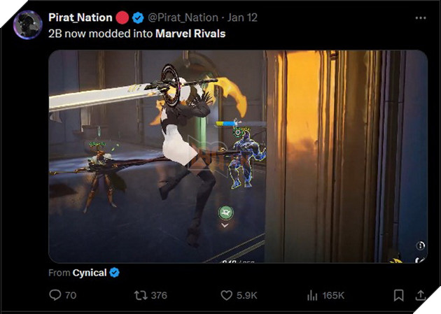 Game thu Marvel Rivals van bat chap mod game den cung sau dot siet chat Khoa tai khoan dau tien 3 Game thủ Marvel Rivals vẫn bất chấp mod game đến cùng sau đợt siết chặt Khóa tài khoản đầu tiên 3