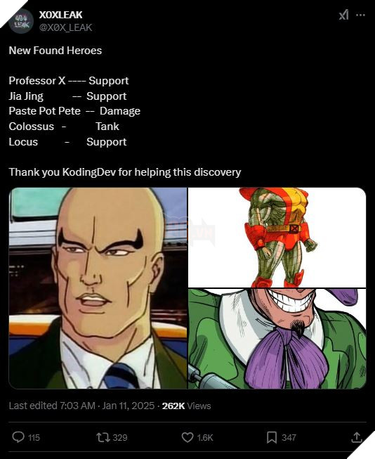 Marvel Rivals: Mua 1 Chua Troi Qua Bao Lau Da Ro Ri Them 5 Nhan Vat Moi 2 Marvel Rivals: Mùa 1 Chưa Trôi Qua Bao Lâu Đã Rò Rỉ Thêm 5 Nhân Vật Mới 2