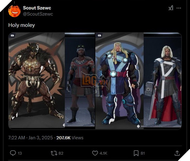 Marvel Rivals vs Marvel Avengers: Su khac biet giua thiet ke nhan vat cua nganh game phuong Dong va Tay 8 Marvel Rivals vs Marvel Avengers: Sự khác biệt giữa thiết kế nhân vật của ngành game phương Đông và Tây 8