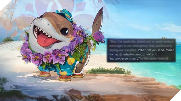 skin mới của Jeff đi kèm với một thông điệp bí ẩn khá dễ thương