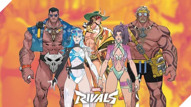 hiện tại chỉ có 5 trang phục đồ bơi được ra mắt trong Marvel Rivals
