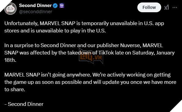 Marvel Snap “Noi Got” TikTok Khi Phai Dong Cua Tai Thi Truong My Vi Lenh Cam Cua Chinh Phu 2 Marvel Snap
