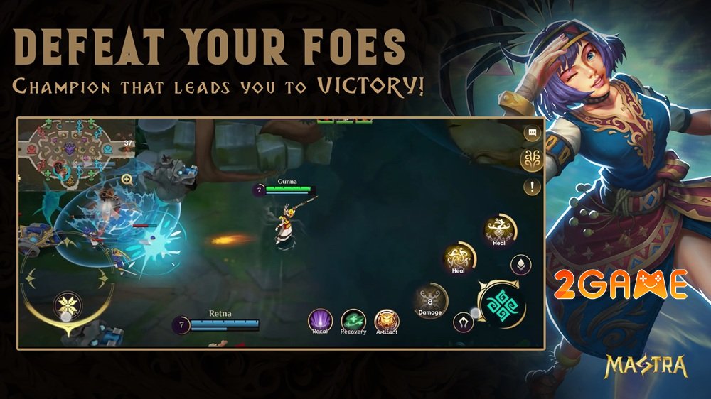 Mastra: Battle Arena – Đấu trường nguyên tố trong một vũ trụ huyền bí mastrabattlearena 1