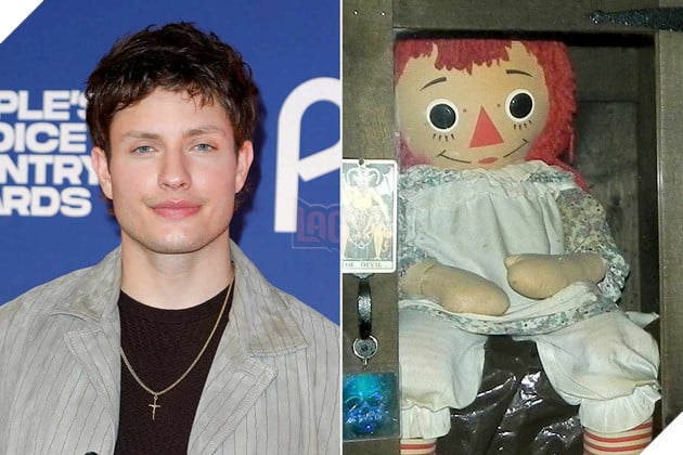 Hình ảnh Matt Rife và búp bê Annabelle