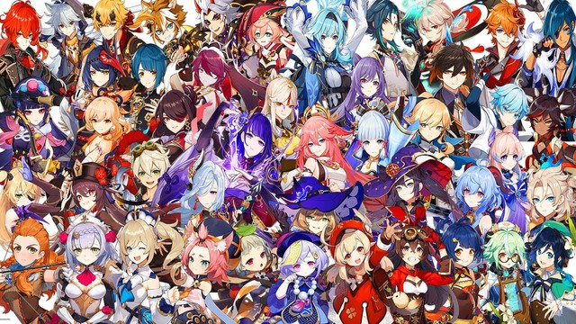 Danh sách các nhân vật Genshin Impact được