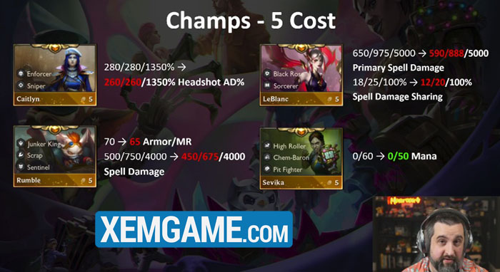 md2fovvy-dtcl-13-6-4 ĐTCL 13.6: Cassiopeia sẽ trở thành tướng meta thực thụ, Urgot “mất hình”?? md2fovvy dtcl 13 6 4