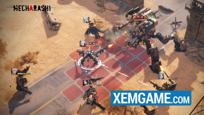 mecharashi-4 Mecharashi – game robot chiến đấu chân thực đáng thử trên mobile mecharashi 4