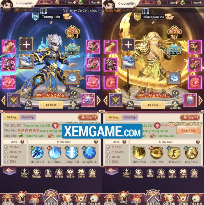 Mê Ta Tam Quốc – Vplay khẳng định đẳng cấp sân chơi meta với vô vàn tính năng chiến thuật meta tam quoc 3