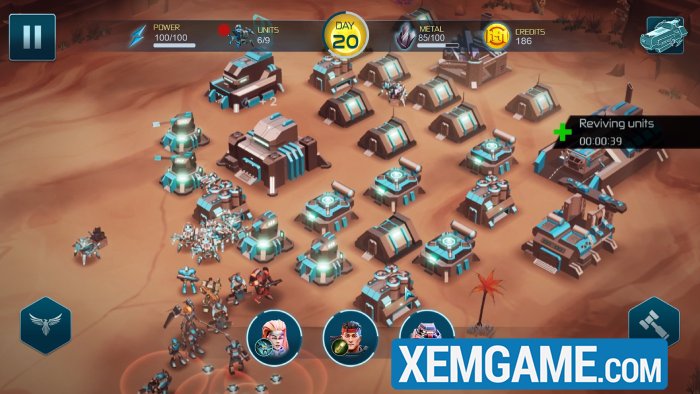 Metal Haven: Galactic Survival – game chiến thuật vũ trụ mới ra lò metal haven galactic survival 3