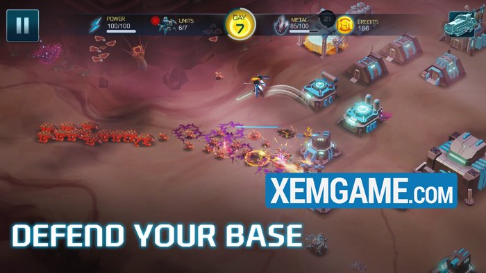 Metal Haven: Galactic Survival – game chiến thuật vũ trụ mới ra lò metal haven galactic survival 4
