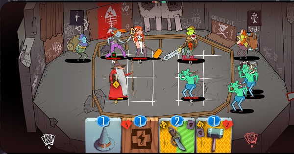 Meteorfall: Rustbowl Rumble – Game đấu bài kỳ quặc lấy bối cảnh vũ trụ Meteorfall meteorfallrustbowlrumble thumbjpg