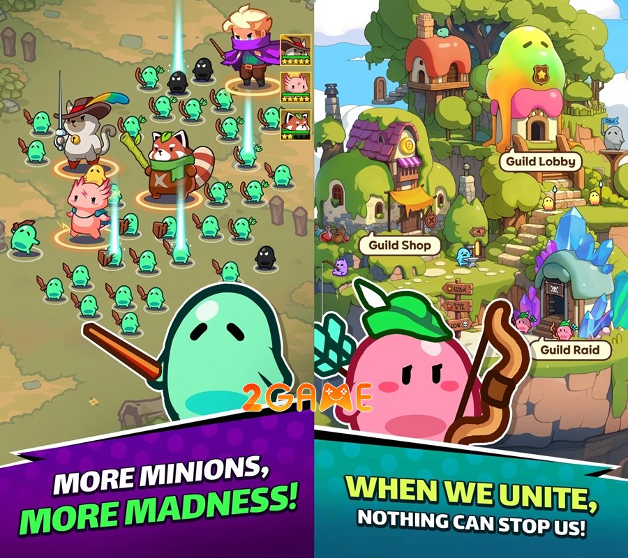 Minion Rumble cho phép bạn triệu hồi mèo và chuột lang nước để chiến đấu minion rumble ios android 1