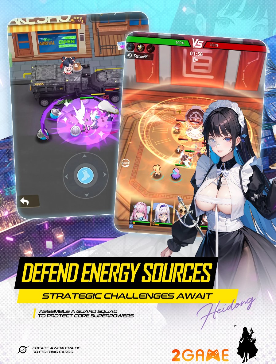 Mobile Goddess – Game thẻ tướng có đồ họa và dàn nhân vật cực xịn mobile goddess 2