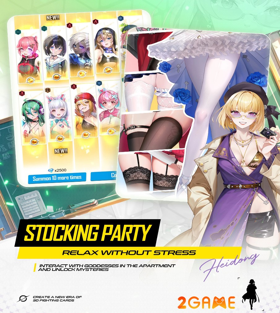 Mobile Goddess là tựa game thẻ tướng chiến thuật