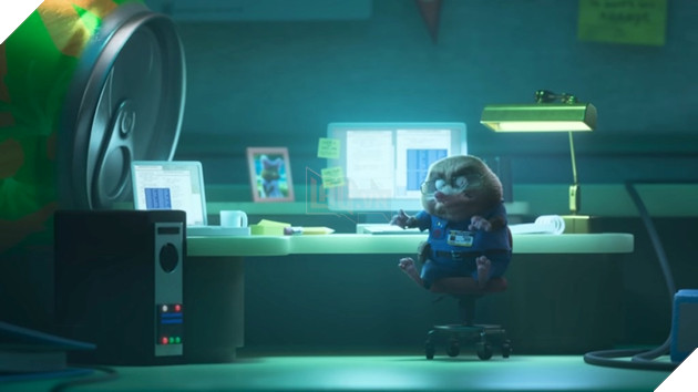 Hình ảnh nhân vật chuột chũi Paul Moledebrandt.