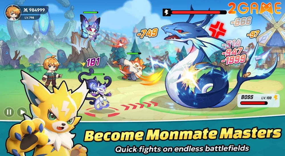 Top 10 game nhàn rỗi với lối chơi siêu giải trí cho dịp lễ 30 tháng 4 monmate master idle adventure 1