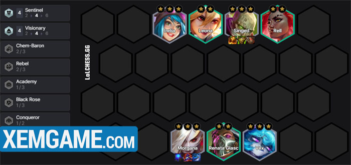 morgana-carry-reroll-3 ĐTCL: Vệ Binh – Tiên Tri trở lại với carry Morgana, tỉ lệ thắng đảm bảo hơn morgana carry reroll 3