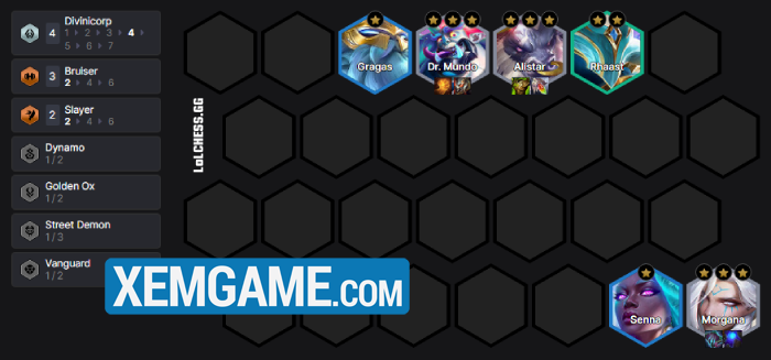 ĐTCL 14.3: Thử nghiệm với bài dị Morgana Đấu Sĩ reroll morgana dau si reroll 2