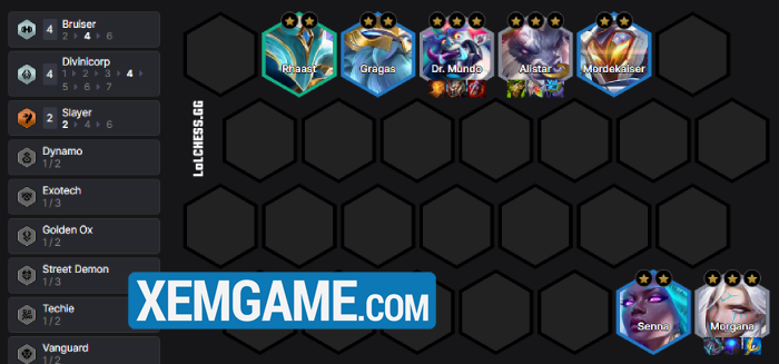 ĐTCL 14.3: Thử nghiệm với bài dị Morgana Đấu Sĩ reroll morgana dau si reroll 3