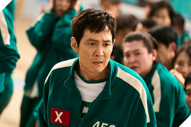 Một trong những phân cảnh ở bộ phim Squid game