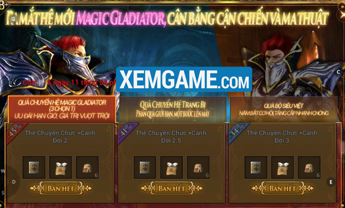 Mẹo chuyển class trong MU Lục Địa VNG  trong đơn giản trong một nốt nhạc mu 1