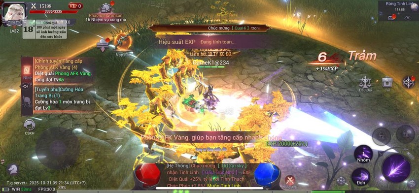 MU: Hồng Hỏa Đao - Huyền thoại Mu Online tái sinh hoàn hảo trên mobile mu 2025 2 4