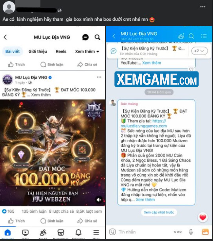 MU Lục Địa VNG chơi lớn, tặng triệu quà giá trị cho các Guild khi thành lập mu luc dia vng 4 4