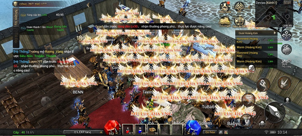 MU Lục Địa VNG hậu ra mắt – Thu hút đông đảo game thủ “chiến hết mình” mulucdiavng trainghiem 2