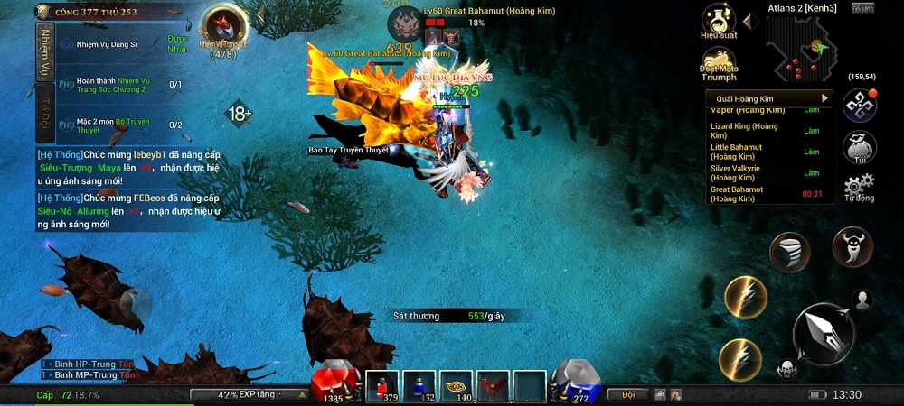 MU Lục Địa VNG hậu ra mắt – Thu hút đông đảo game thủ “chiến hết mình” mulucdiavng trainghiem 3