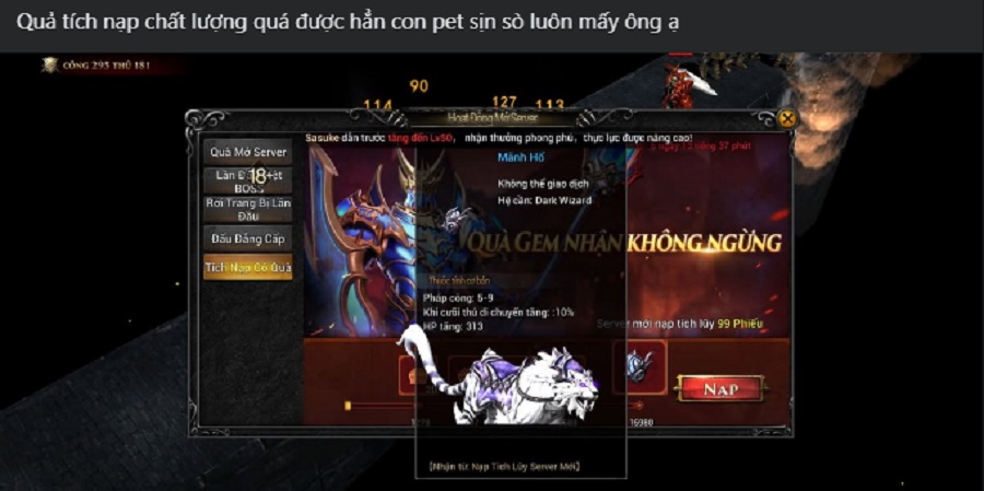 MU Lục Địa VNG hậu ra mắt – Thu hút đông đảo game thủ “chiến hết mình” mulucdiavng trainghiem 9