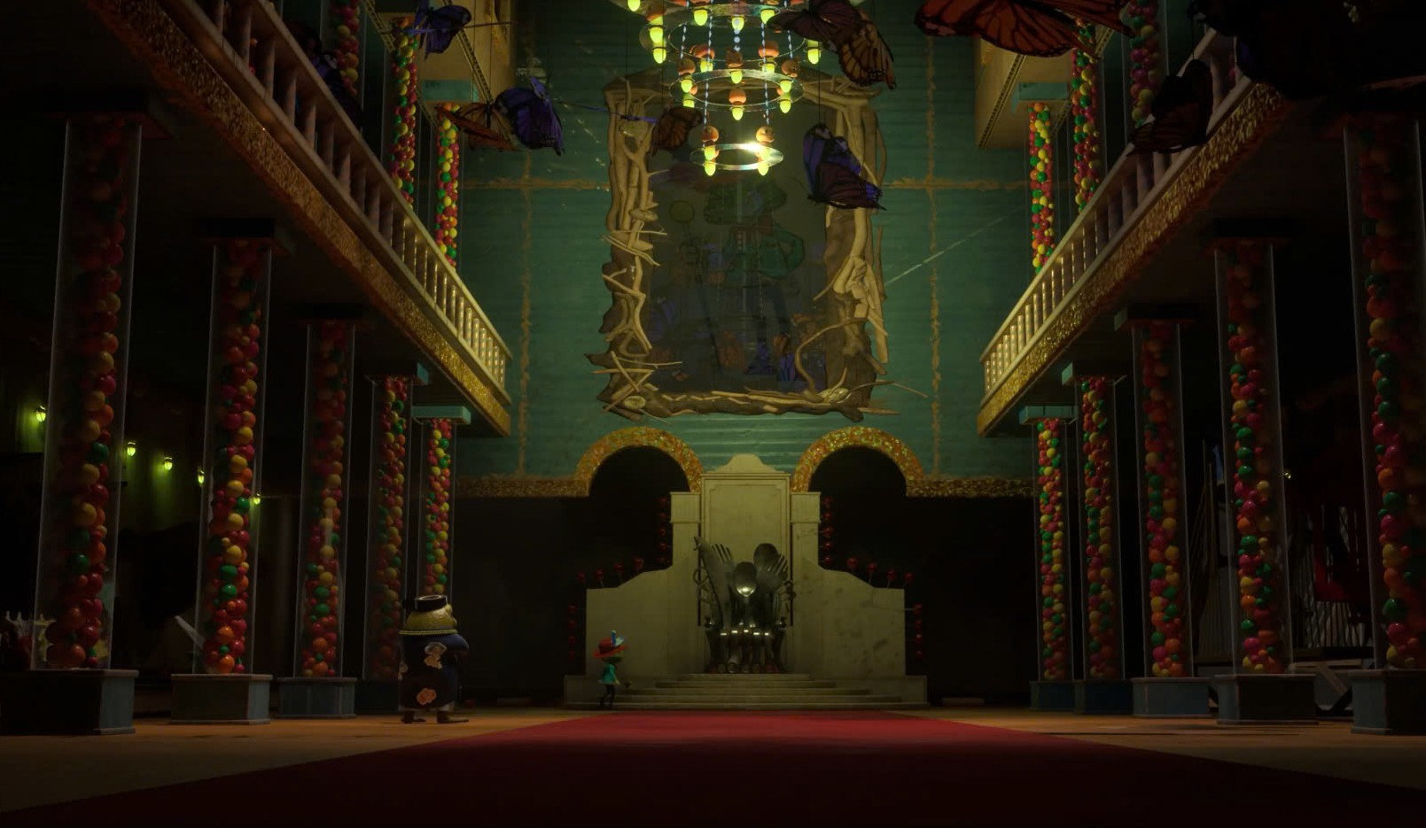 Bối cảnh cung điện trong phim