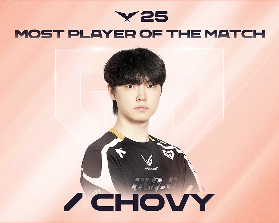 mvp-lck-2025-chovy Kết quả LCK Awards 2025: Chovy giành danh hiệu MVP mvp lck 2025 chovy