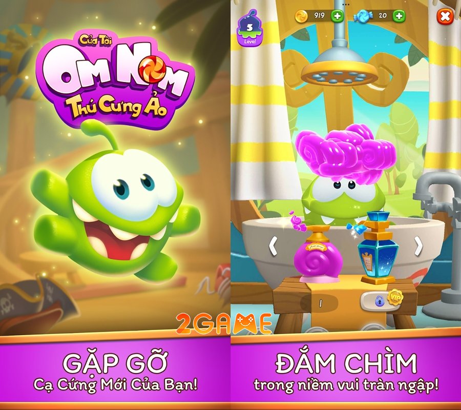 Khám Phá Thế Giới Ngọt Ngào Cùng My Om Nom – Thú Cưng Ảo Đáng Yêu! my om nom virtual pet 1