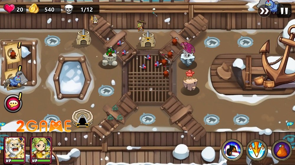 Mythic Realms TD – Khi các vị thần cũng phải toát mồ hôi trước lũ quái vật mythicrealmstd 2