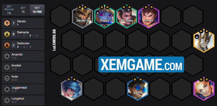 ĐTCL mùa 16: Preview Tộc Demacia – đơn giản mà hiệu quả n0g6qr0s screenshot 1