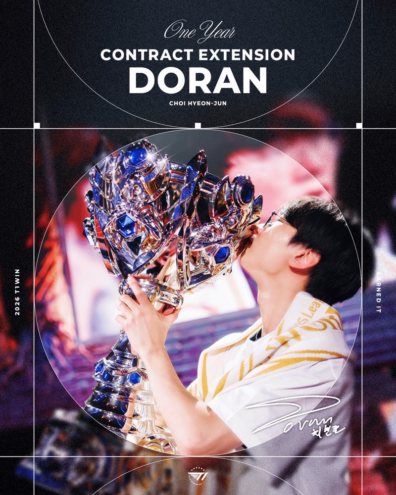 Tin chuyển nhượng T1: Gumayusi chính thức rời đội, Doran tiếp tục đồng hành n64wla3