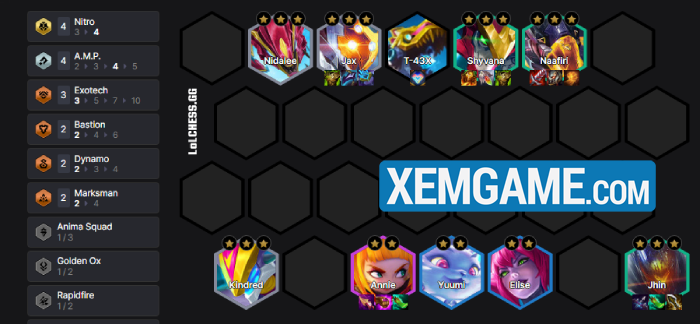 ĐTCL 14.2: Nhân dịp Naafiri được buff mạnh, thử ngay bài reroll anti meta dưới đây naafiri reroll 3