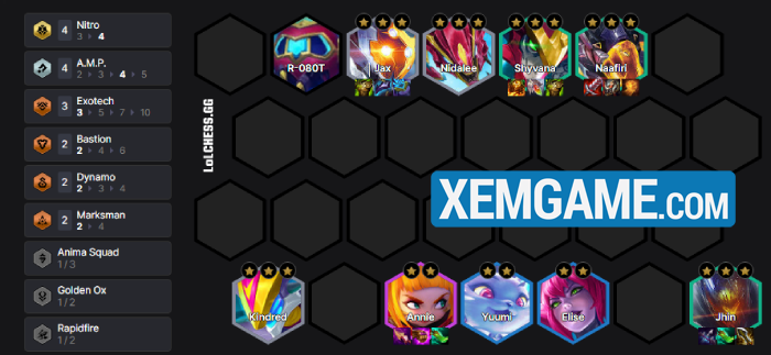 ĐTCL 14.2: Nhân dịp Naafiri được buff mạnh, thử ngay bài reroll anti meta dưới đây naafiri reroll 4