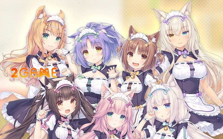 Nekopara Sekai Connect cho phép bạn điều hành một tiệm bánh ngọt và nuôi mèo nekopara sekai connect 1