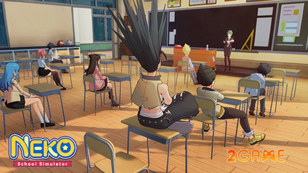 Neko School Simulator – Thế giới học đường kỳ ảo và tự do bất tận nekoschoolsimulator 2